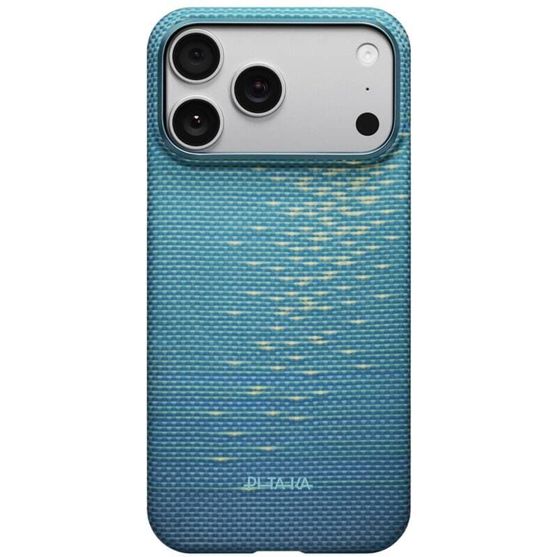 Pitaka Ultra Slim Lucid Blue Case for iPhone 17 Pro, 17 Pro Max & iPhone 17 Air